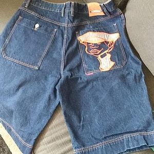 VINTAGE LIKE NEW PLATINUM FUBU - shorts